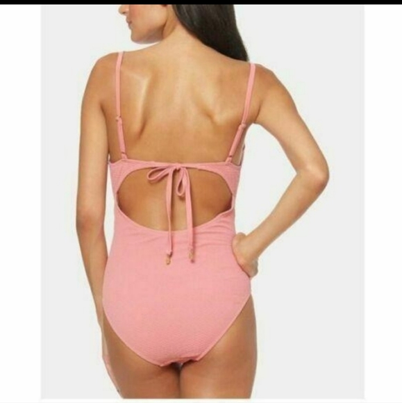 NWOT Jessica Simpson Scalloped One Piece Swimsuit - Picture 8 of 8